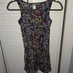 A beautiful floral printed dress